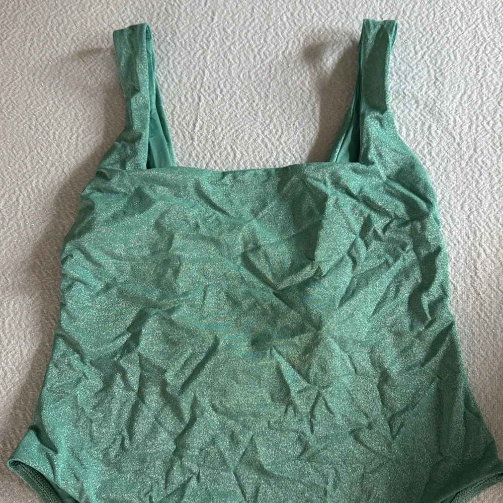 Vitamin A Mika Metallic One Piece Swimsuit, size Medium, $168